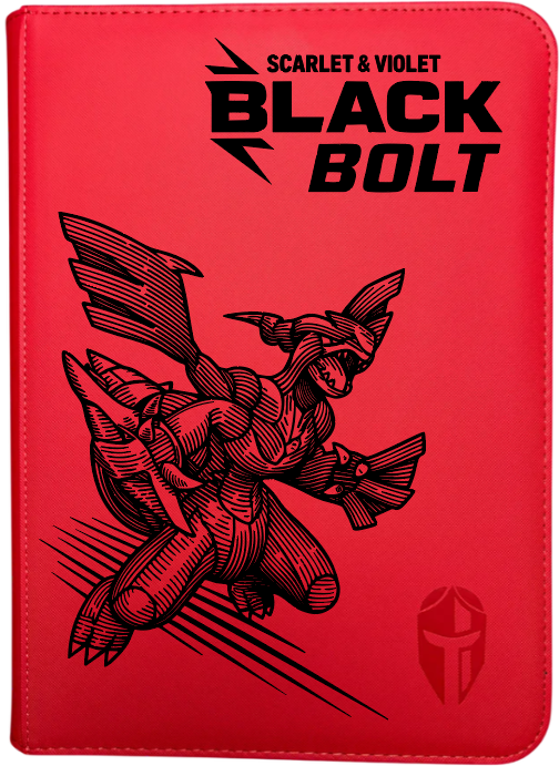 Black Bolt 9 - Pocket Trading Card Binder
