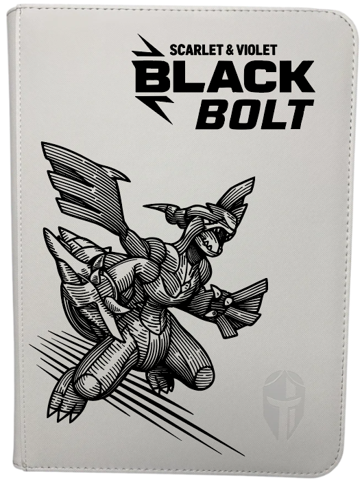 Black Bolt 9 - Pocket Trading Card Binder