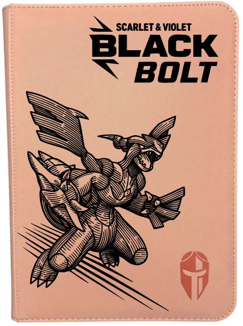 Black Bolt 9 - Pocket Trading Card Binder