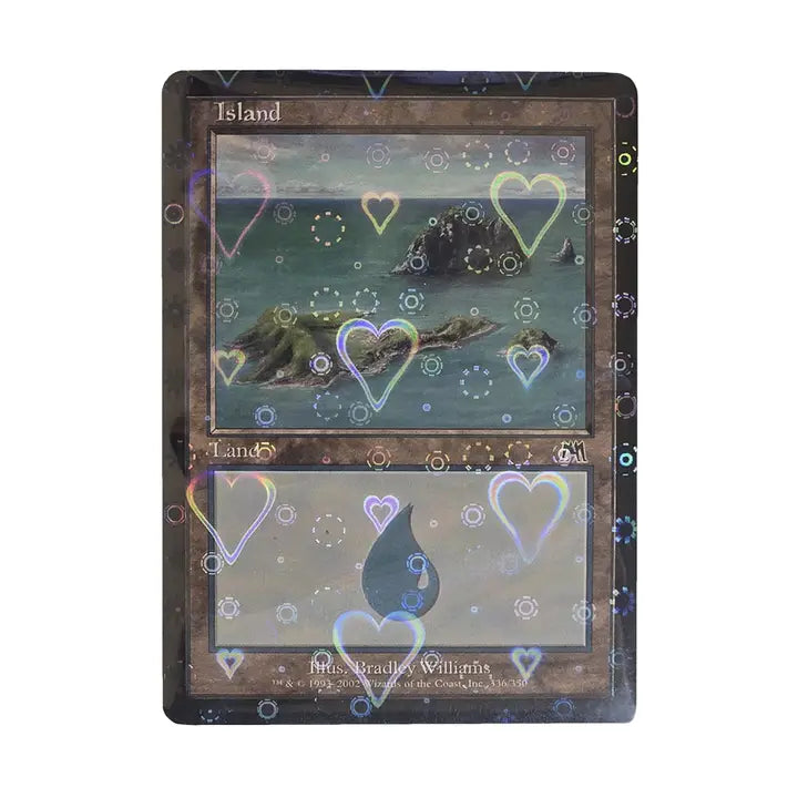 Holo Perfect Fit Sleeves - Hearts