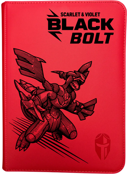 Black Bolt 9 - Pocket Trading Card Binder