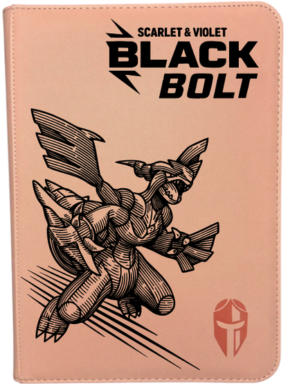 Black Bolt 9 - Pocket Trading Card Binder