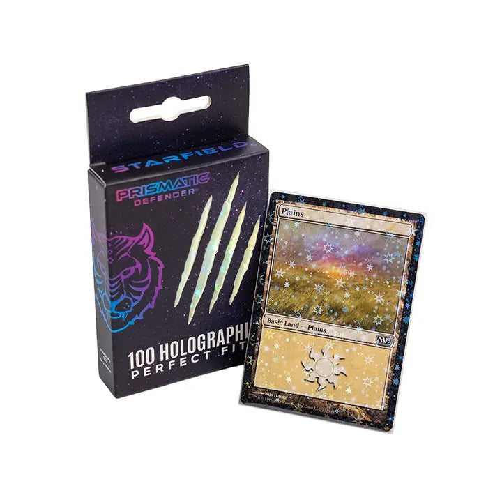 Holo Perfect Fit Sleeves - Stars