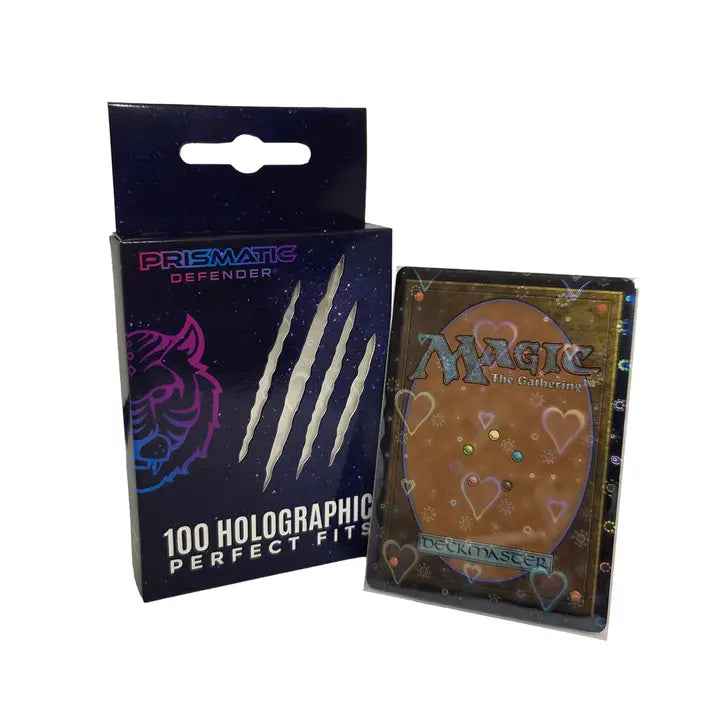 Holo Perfect Fit Sleeves - Hearts
