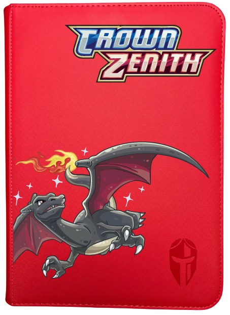 Crown Zenith - 9 Pocket Trading Card Binder